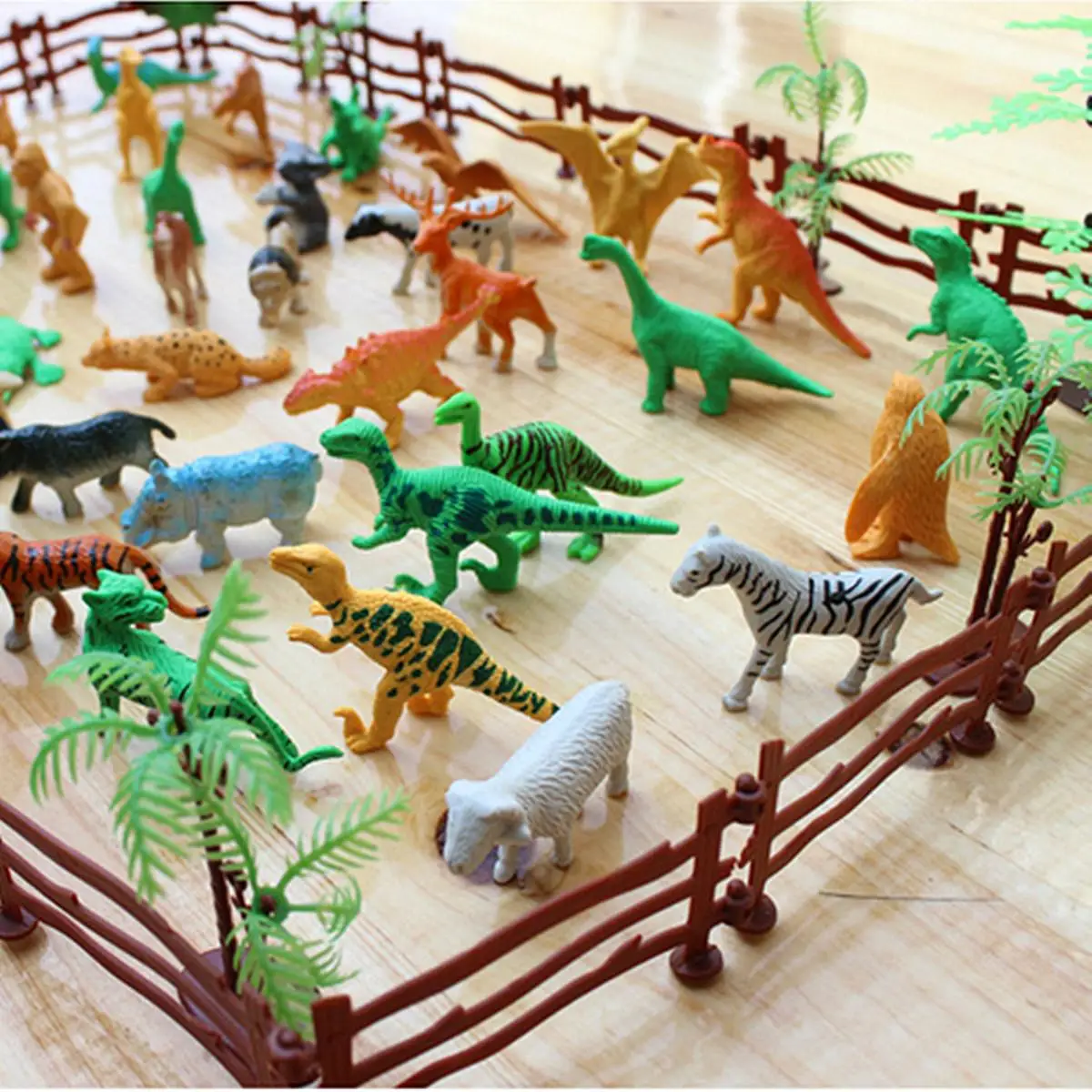 toy farm fence set