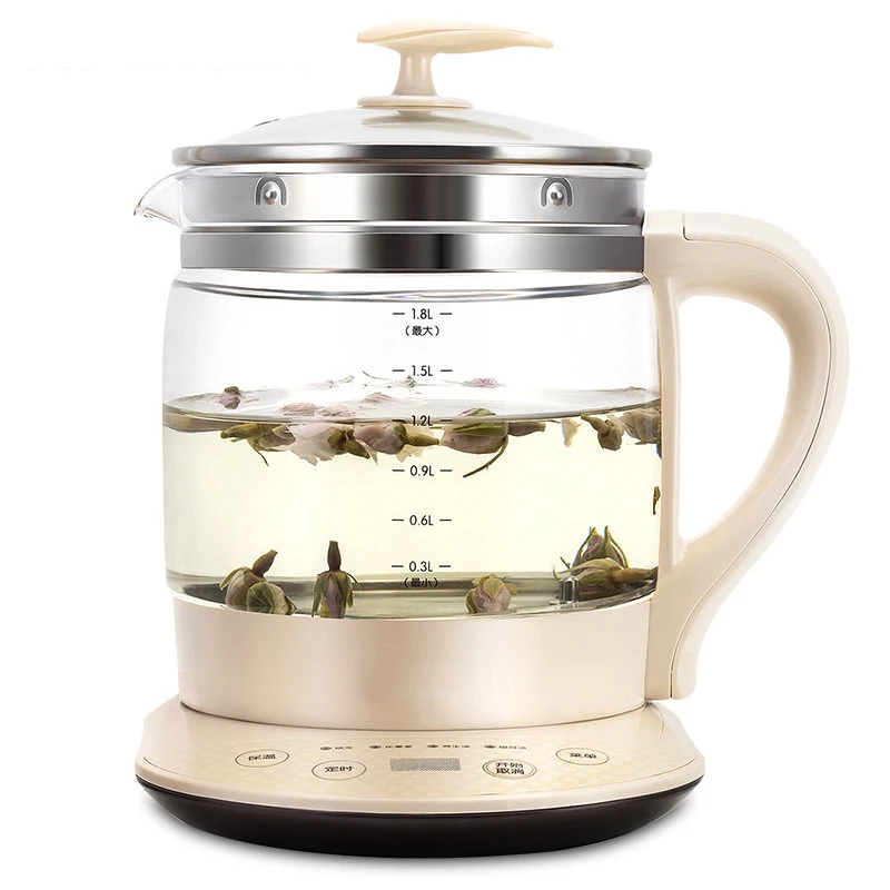 Multi functional health pots high borosilicate glass electric kettle 1