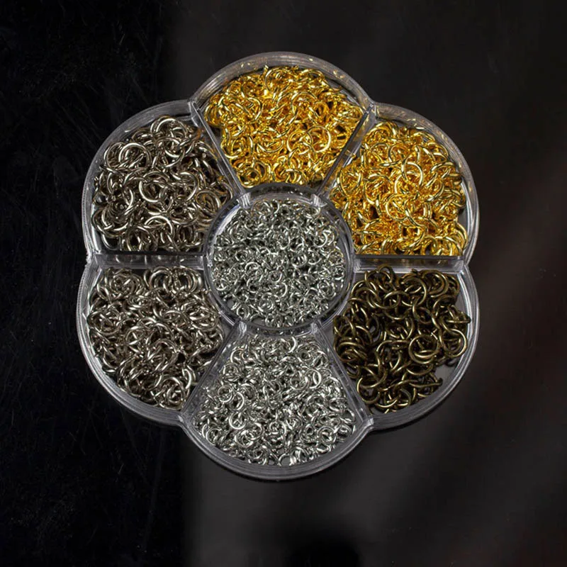 

Handmade DIY kit 1Set Jewelry accessory Kit Findings/Keychain Keyring kit/Jump Rings Fit Jewelry Accessories for DIY