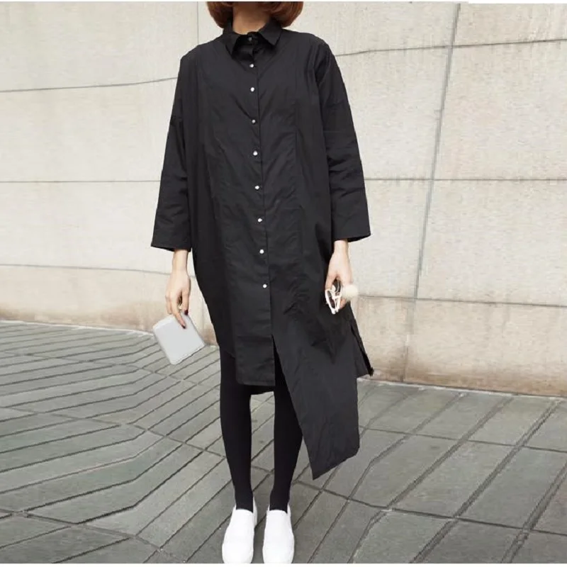 

oversize long sleeve womens big loose ladies shirt for women casual 2017 collar plus size korean new fashion white