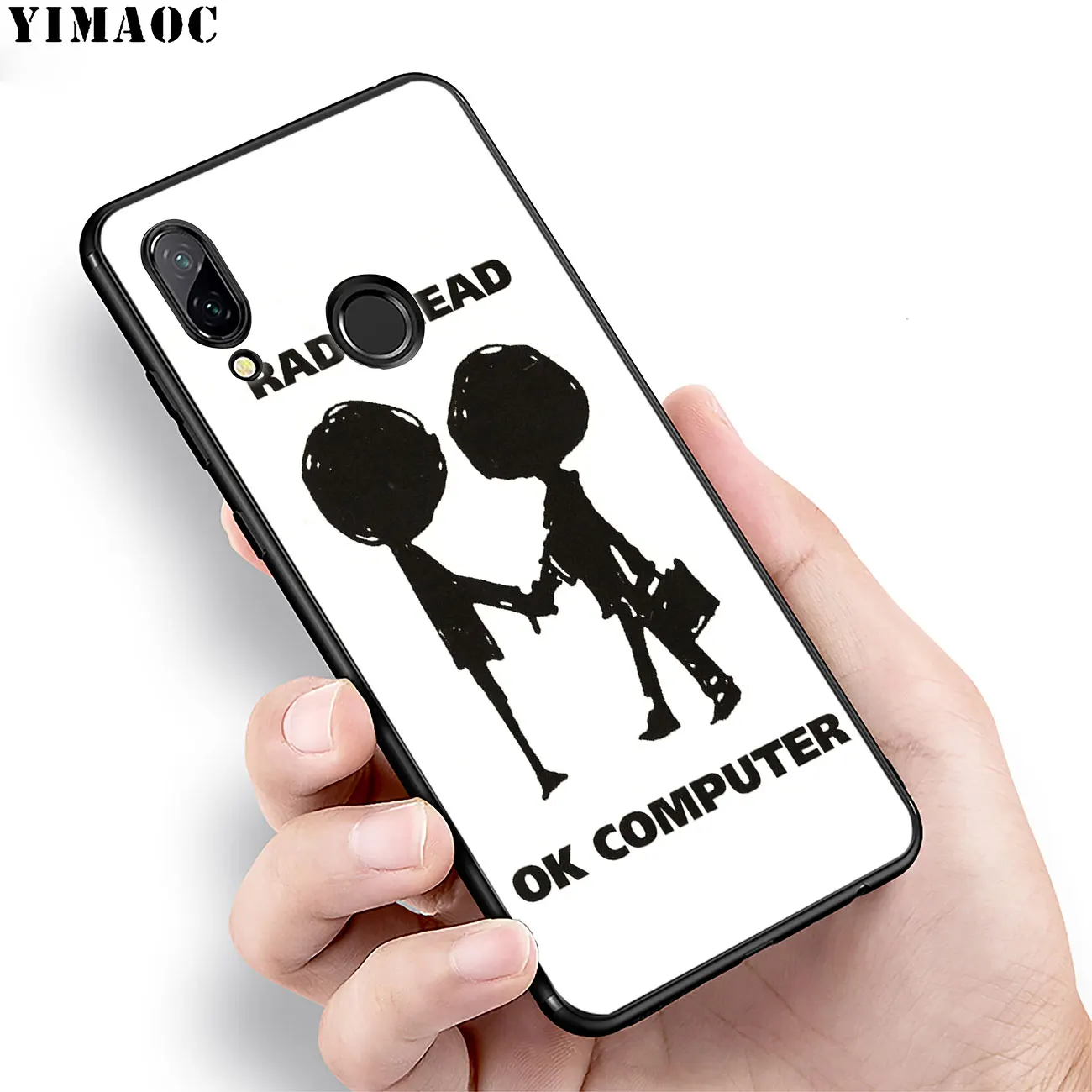Мягкий силиконовый чехол YIMAOC с радиоголовой для телефона Huawei Honor 20 Pro 8C 8X 8 9 9X 10 Lite 7X