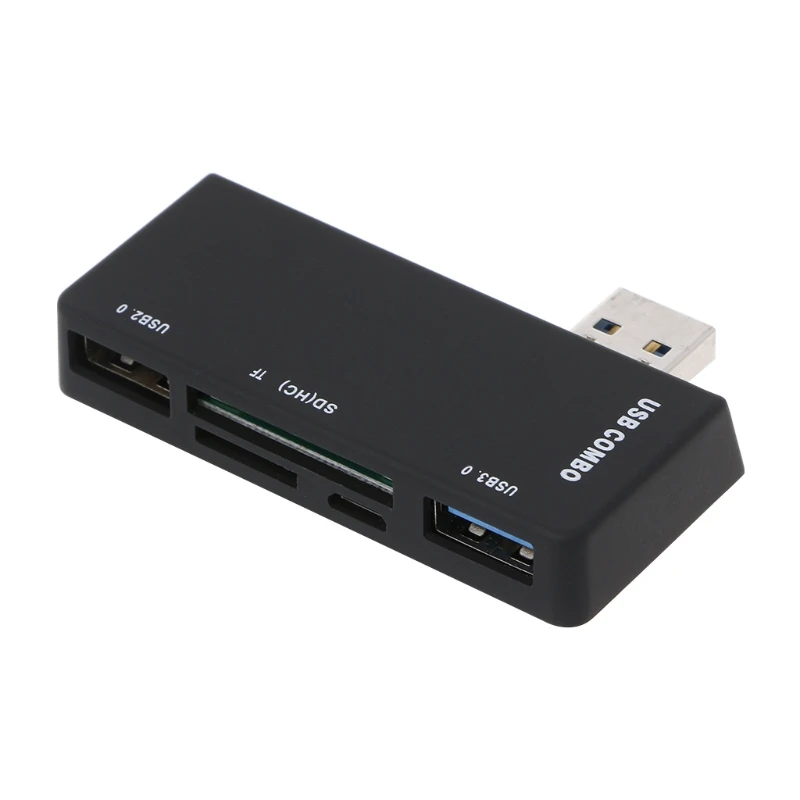 5 в 1 USB 3,0/2,0 концентратор SD TF Card Reader Combo адаптер для телефона ПК поверхности 3 4