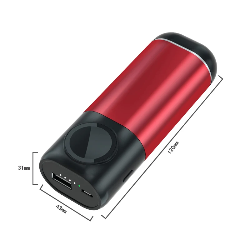 Wireless Charger Power Bank Charge for AirPods iPhone Apple Watch Series 4/3/2/1 5200mAh PowerBank Portable Mobile Phone Charger