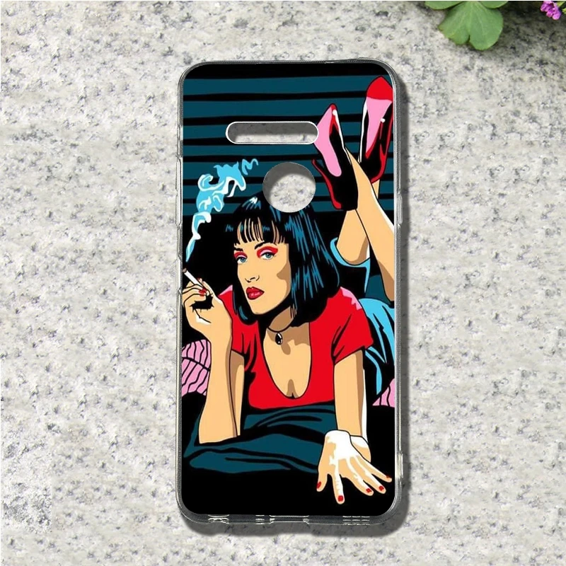 Дымовое ружье девушка чехол для телефона LG G2 G3 мини G4 Stylus G5 G6 K4 K7 K8 K10 2017 Nexus 5X V10 V20 V30