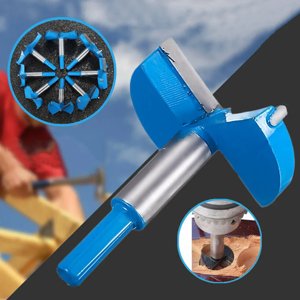 

Woodworking Drill Bit Set Boring Hole Saw Cutter Wood Tool for Hinge DAG-ship