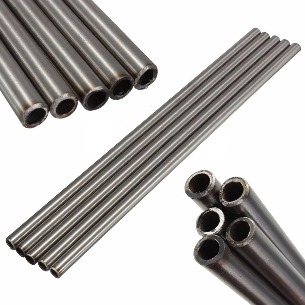 Newest Silver 304 Stainless Steel Capillary Tube Tool OD 8mm 6mm ID Length 250mm