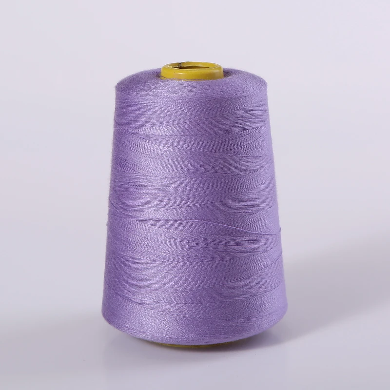 8000 ярдов оранжевая Промышленная швейная машина-оверлок полиэфирная нить швейная линия(19/цвет - Цвет: light Purple