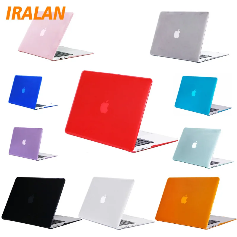 Кристально чистый жесткий чехол для Macbook Air 11 13 Pro 15 Retina 12 дюймов сумка ноутбука Mac