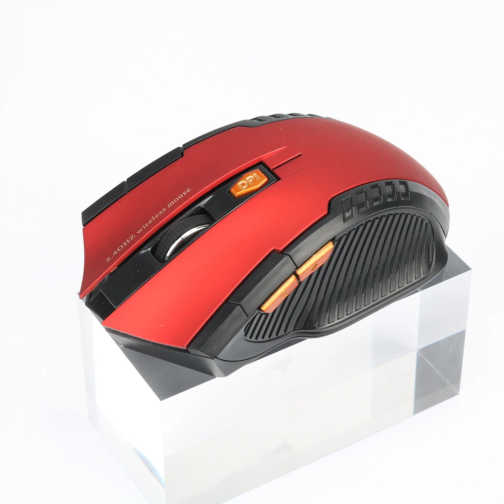 

2.4GHz USB Wireless Mouse Gaming Optical Mice Computer Mouse 800-1200-1600DPI for Desktop Laptop PC Pro Gamer