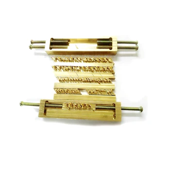 

1PC Brass flexible letters CNC engraving mold hot foil stamping machine symbol customization font