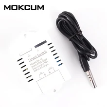 16A беспроводной wifi Интеллектуальный переключатель управления DS18B20 монитор температуры IoT для iPhone Android контроль температуры Лер