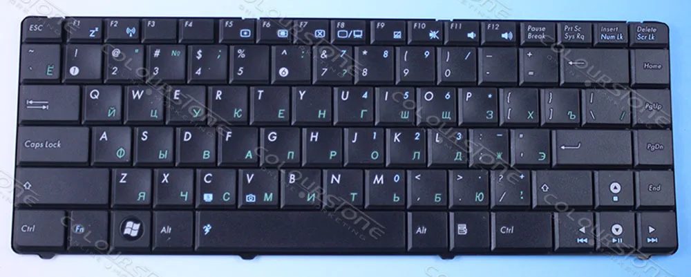 Новая русская клавиатура для ноутбука asus K40 K40AB K40AN K40E K40IJ K40IN K40 Клавиатура RU черная клавиатура для ноутбука MP-09H63SU-886