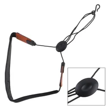 Аксессуары к музыкальным инструментам, черный ремешок на шею, изящное платье с бретелей через одно плечо для кларнета/альт-саксофон/саксофон