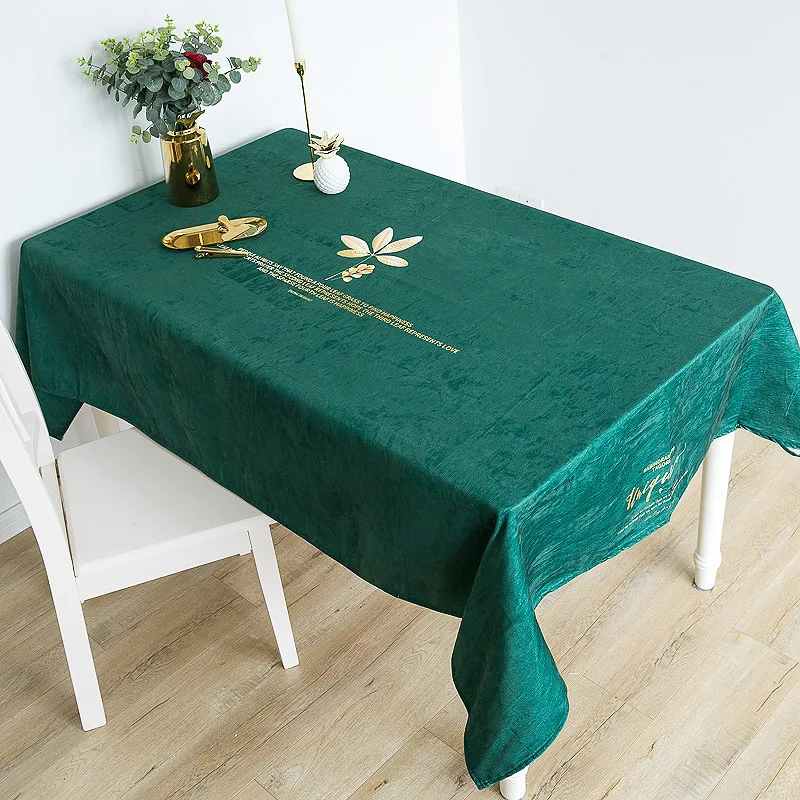 Chenille Tablecloths Tableware Cloth Rectangular Tablecloth Desk Coffee Table | Дом и сад