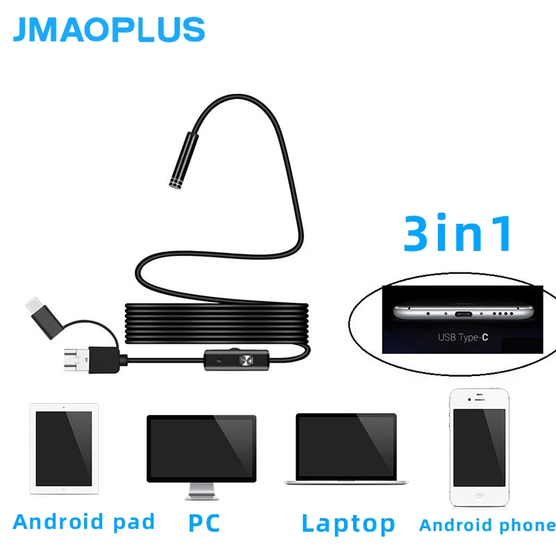 

Inspection Camera Iphone Under Water Camera Iphone Borescope For Windows & Macbook PC Endoscope Android PC Camera