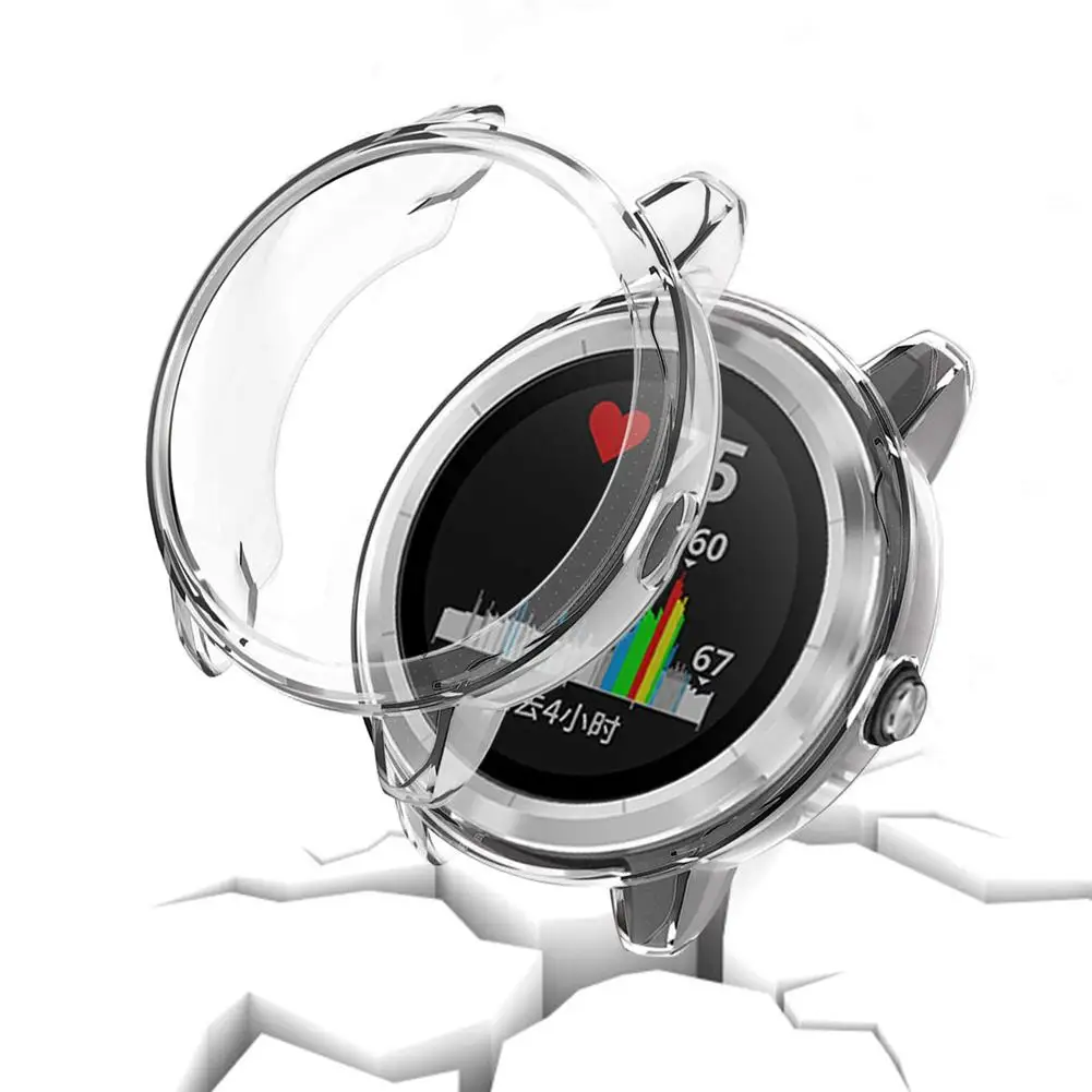 ТПУ защитный чехол Защитная крышка оболочка для Garmin Vivoactive 3 тренер Смарт-часы водонепроницаемый пылезащитный устойчивый к царапинам чехол
