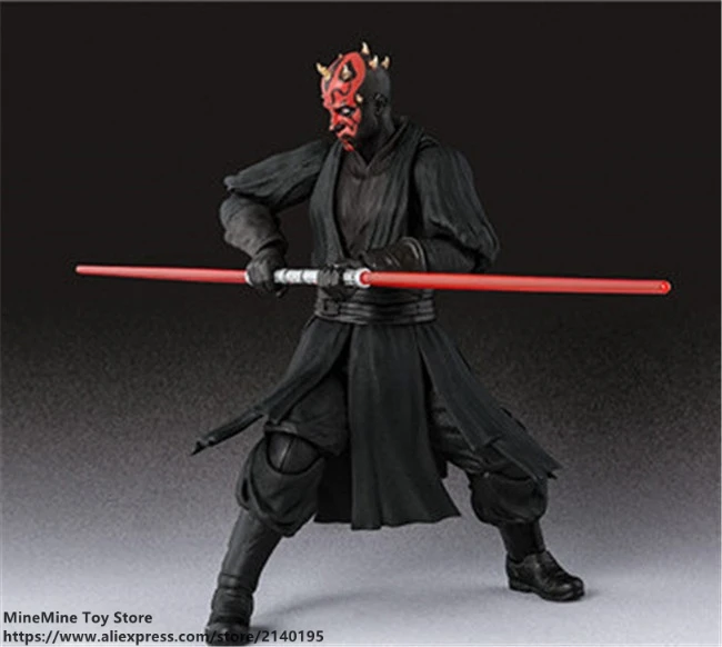 

DISNEY Star Wars darth maul 15cm Action Figure Posture Model Anime Decoration Collection Figurine Toys model for children gift