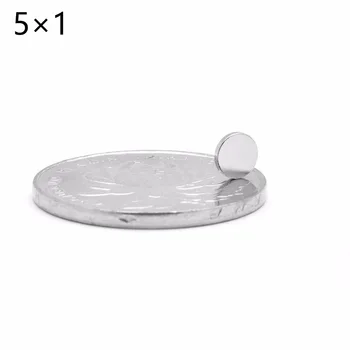 

Wholesale 10000pcs D5mmx1mm Super strong neo neodymium magnets 5*1mm N50, D5*1 permanent magnet 5x1mm, 5x1 magnet