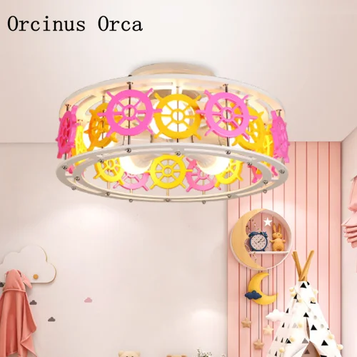 

Cartoon Creative Colorful Animal ceiling lamp Boys and Girls Bedroom Children's Room Lighting Modern Simple LED ceiling lamp