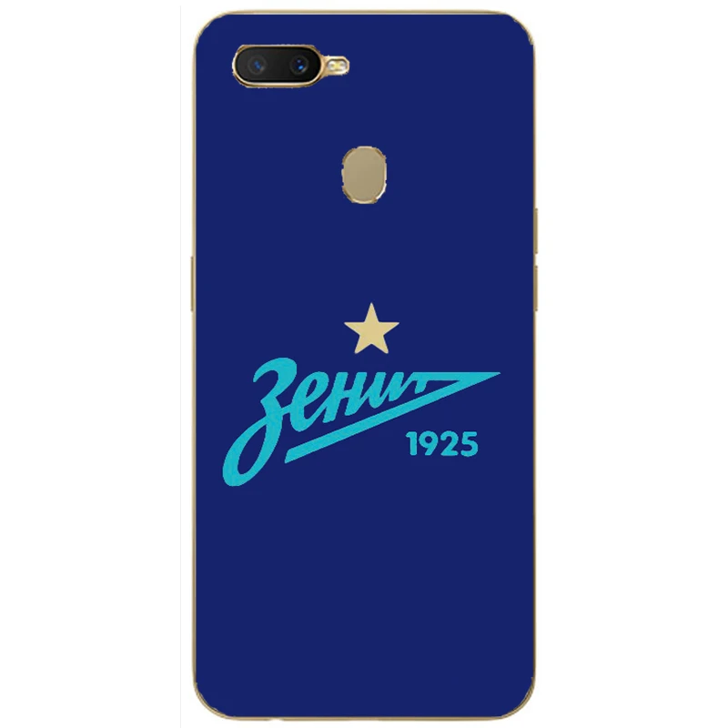 

FC Zenit football Club Logo silicone Painting Case For Oppo A1K A5s A3s A5 A37 A7 K1 K3 F9 Pro R15x RX17 Neo Phone Printed Cover