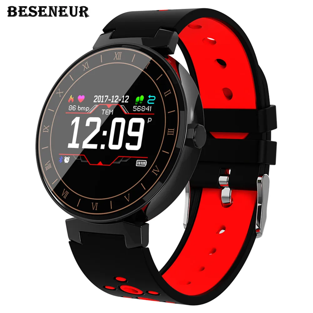 Beseneur L8 Smart Band Спорт браслет Фитнес крови Давление монитор сердечного ритма