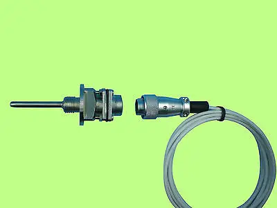 

Factory Wholesale RTD PT100 Temp Sensors 50mmL M14 Threads w Telfon Cable & Detachable Connector