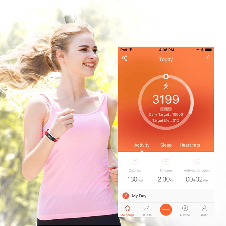 Makibes ID115 PLUS smart wristband (5)