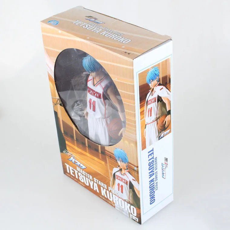 

26cm Kuroko no Basket Kuroko Tetsuya Star Player Champion Cloak with Basketball Toys PVC Action Figure RETAIL BOX Free shipping