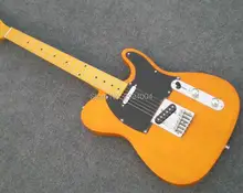 Yellow transparent electric guitar the new TL electric guitar factory wholesale can modify the custom