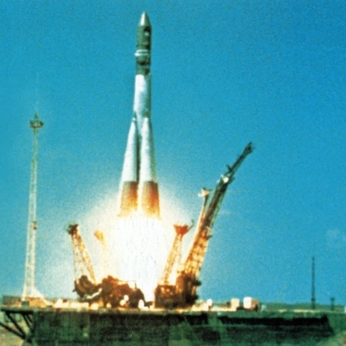 Vostok 1 Lauch  1961 Poster Print by Science Source (24 x 18)