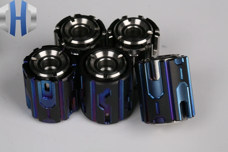 Contas de Faca Liga Titânio Mini Fingertip Giroscópio Acessórios Brinquedo Adulto Personalidade Descompressão Edc 12 Ferram. atividade ar livre