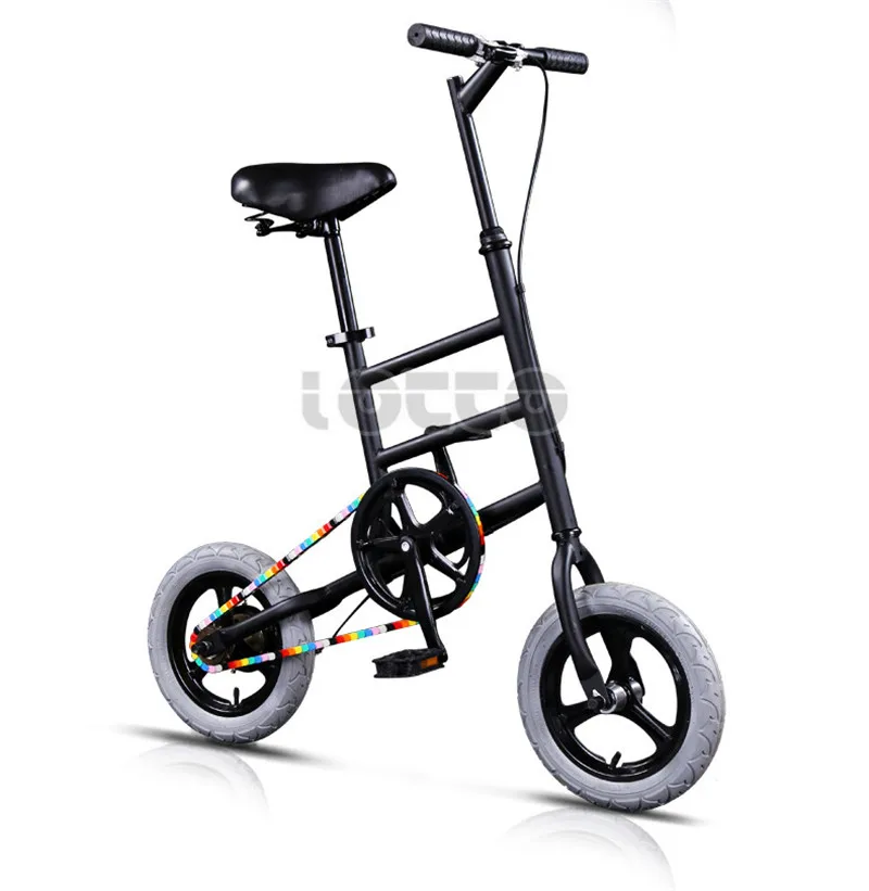 Cheap Creative 12" Road Bike Bicycle BMX Mini Bike Park Transit Vehicles Ultra light Leisure Street Cycling Not Folding Bicicleta 7