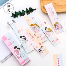 30 шт/1 лот Мультяшные пейзажные бумажные закладки карточки для сообщений Закладка для книг/акций/книжных маркеров/таб для книг/канцелярских принадлежностей