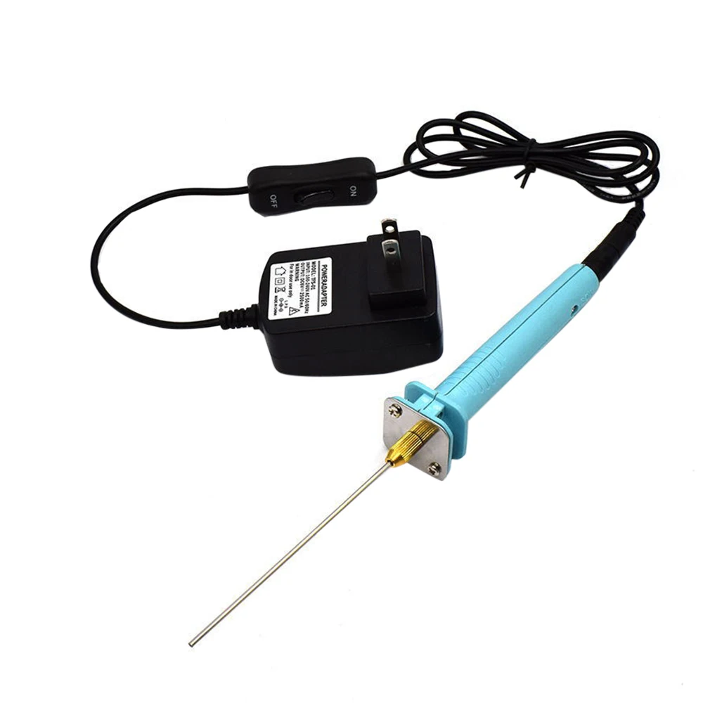 

10cm Hot Wire Floral Foam Engraving Pen Electric Styrofoam Cutter Tool Wire Foam Cutter Pen Polystyrene Knife 4 Standard Plugs