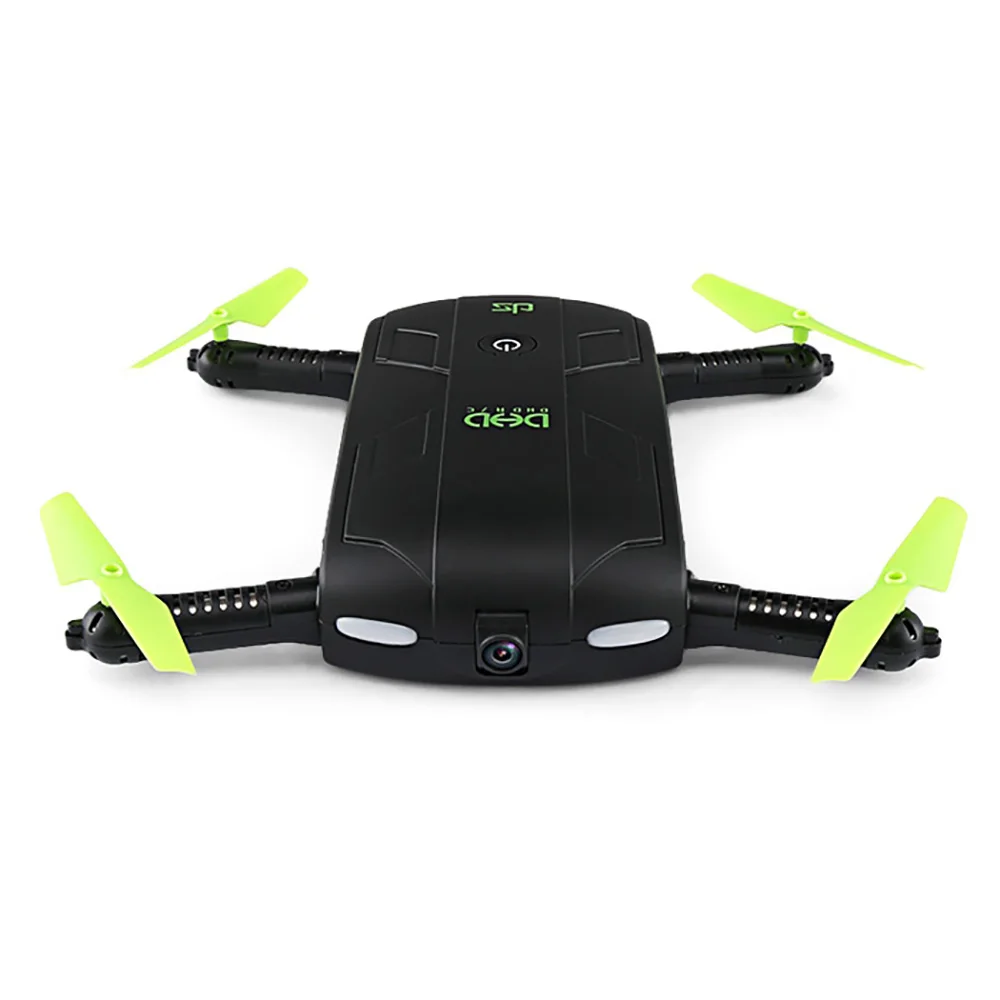 Новый мини складной Радиоуправляемый Карманный Дрон игрушки WiFi FPV 0.3MP камера