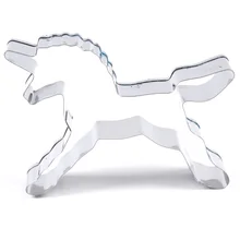 

Unicorn Horse Cookies Cutter Mold Cake Decorating Biscuit Pastry Baking Mould