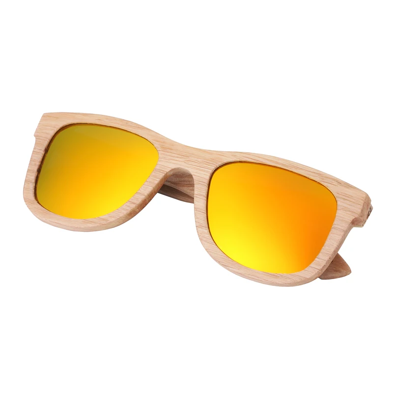 BerWer поляризационные деревянные солнцезащитные очки мужские бамбуковые солнцезащитные очки женские брендовые дизайнерские оригинальные деревянные очки Oculos de sol masculino - Цвет линз: as picture