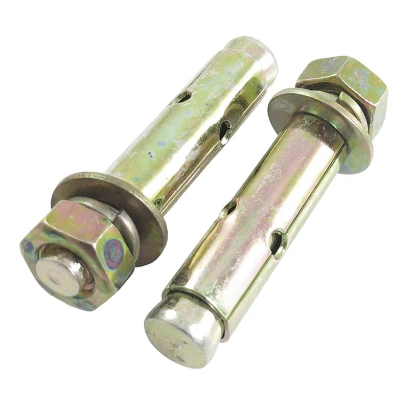 

HHTL-3 Pcs M12 x 80mm Hex Nut Expansion Anchor Screws Bolts