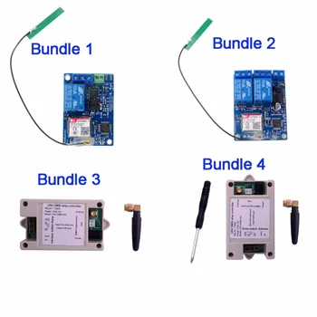 

1 Channel / 2 Channel Relay Module SMS GSM Remote Control Switch SIM800C STM32F103CBT6 for Greenhouse Oxygen Pump FZ3024/FZ3064