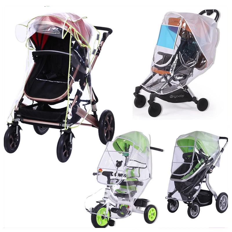 stroller rain cover in store