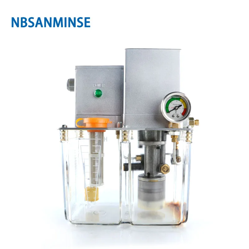 

NBSANMINSE SDR2.5-32P Lubricating Oil Pump 3.0L 4.0L AC 380 Volt 50 Hz Gear Pump with pressure switch for Thin Oil