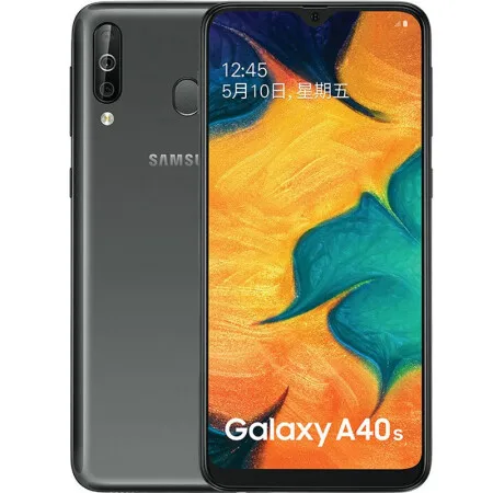 Продажа Смартфон Samsung Galaxy A40s, 4G LTE, Android, 6,4 дюймов, четыре ядра, 6 ГБ, 64 ГБ, 5000 мАч, супер быстрая зарядка, разблокировка лица, мобильный телефон