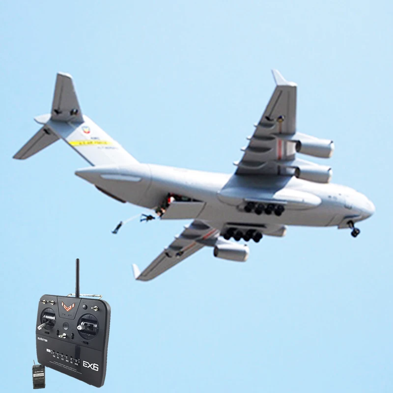 TSRC EPO 55 мм EDF C17 RC RTF модель самолета с бесщеточным двигателем сервопривод ESC