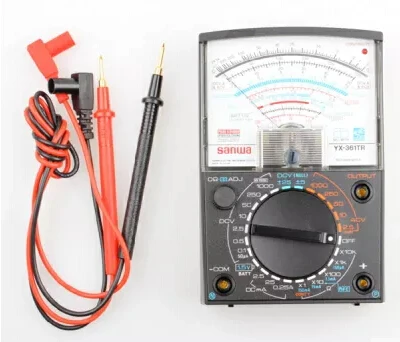 SANWA YX-361TR Аналоговый мультитестер мультиметр широкий диапазон измерения YX361TR