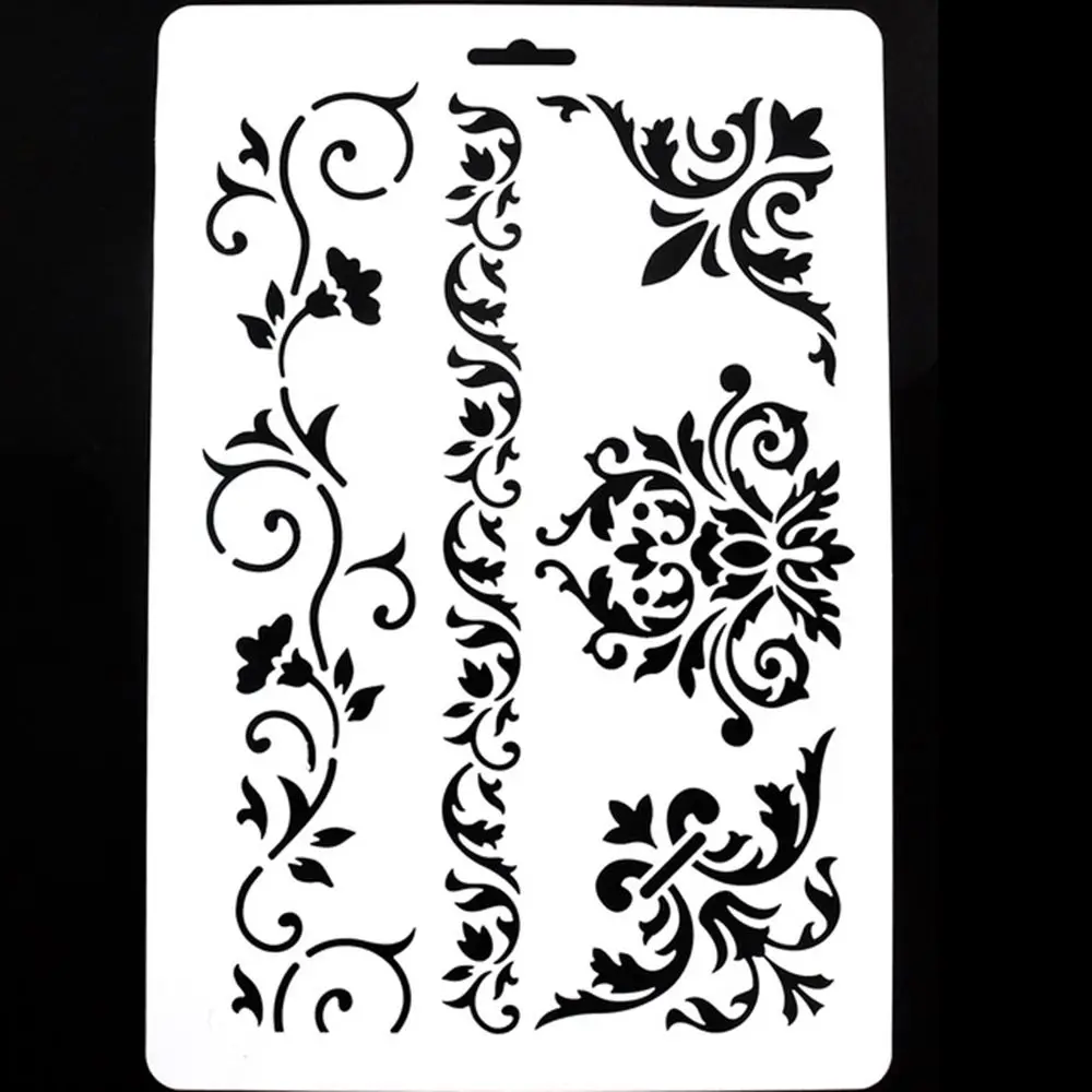 

DIY Craft Vine Flower Layering Stencils For Walls Painting Scrapbooking Stamping Album Crafts Decorative Embossing Free Shipping