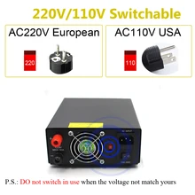 Anysecu высокая эффективность DC 110 V/220 V преобразователь PS30SW VI 13,8 V 30A для мобильной радиосвязи TH-9800 KT-8900 KT-7900D