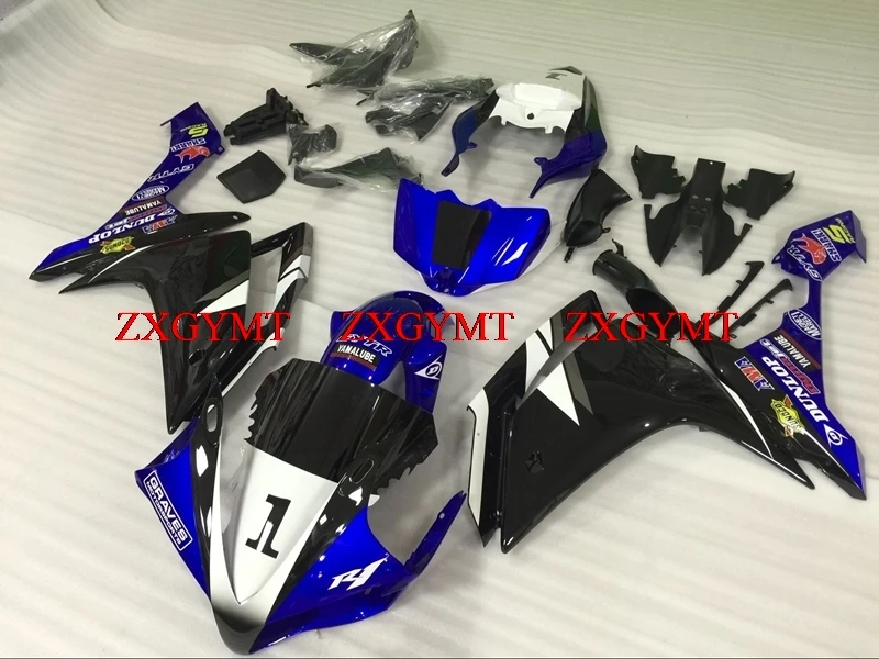 

Motorcycle Fairing for for YAMAHA YZFR1 2007 - 2008 Full Body Kits YZFR1 2007 Blue White Bodywork YZFR1 08