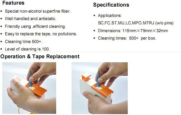 Fiber Optic Cleaner Box3