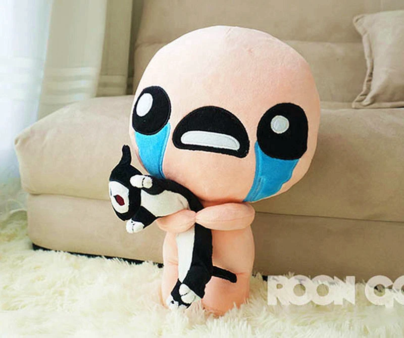 

The Binding of Isaac Stuffed Toy Plush Doll Soft ISSAC Cosplay Home Decor Game Pillow Cushion Collectible Gift 35cm Collection