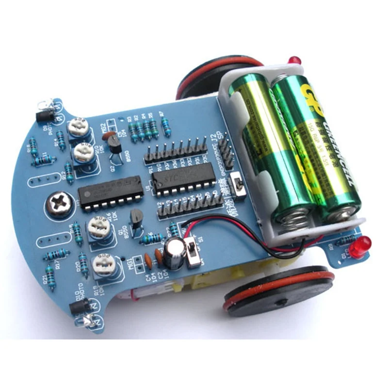 Высокое Качество Умный Автомобиль Комплект D2 3 DIY Интеллектуальный Отслеживания